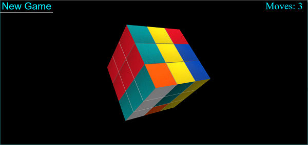 Three.js Rubik's Cube